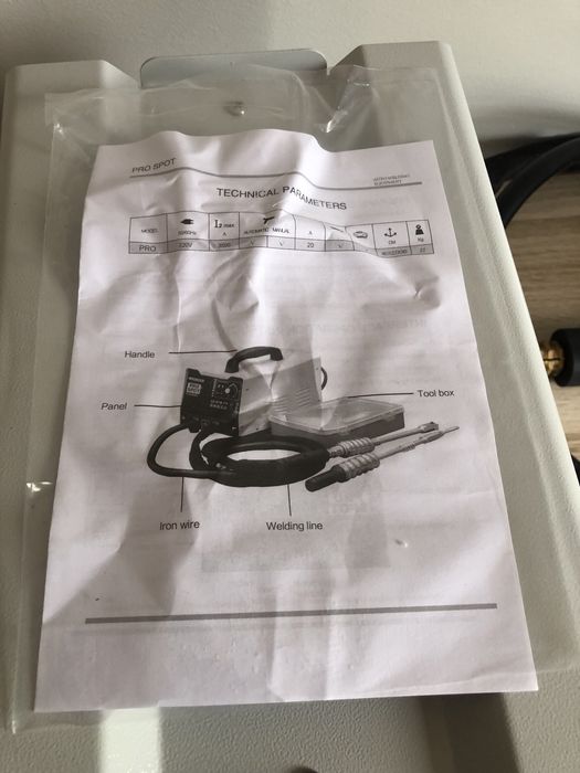 Spotter PRO 3kw - NOVA -  máquina Tira Mossas