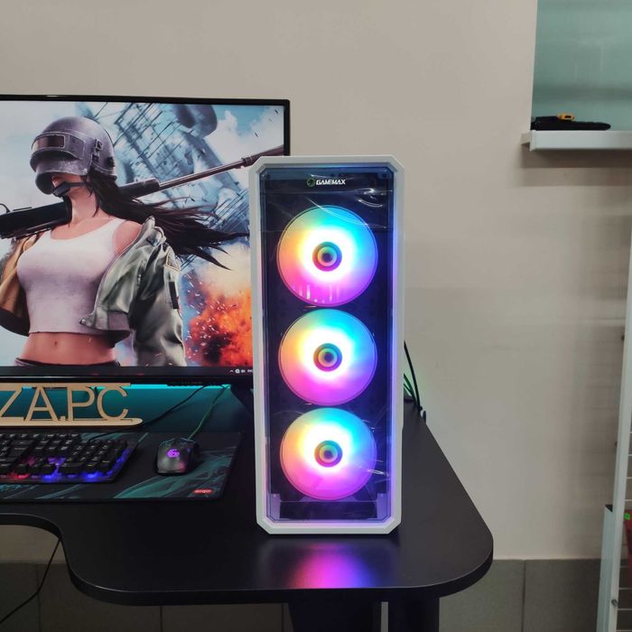 Компютер Новый Ryzen 5 5500, 32GB DDR4, GTX 1660 Ti 6GB, SSD 500GB