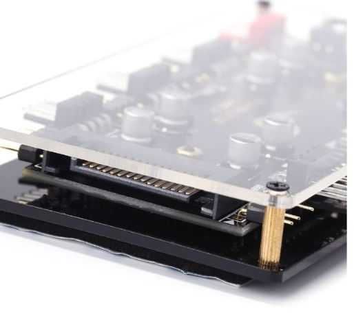 Rozdzielacz aRGB+PWM Hub na 8 wentylatorów Sterownik obrotów WS2812B