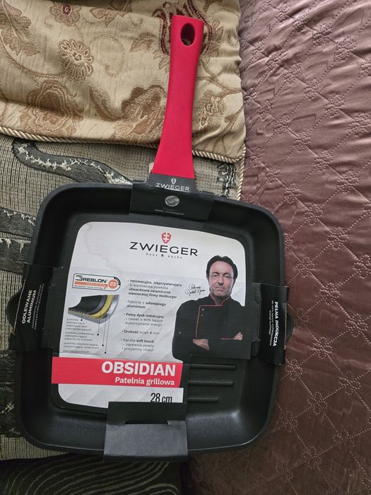 Patelnia żeliwna beztłuszczowa