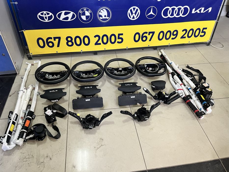 KIA EV6 Niro Ioniq5 AIRBAG подушки штори ремні