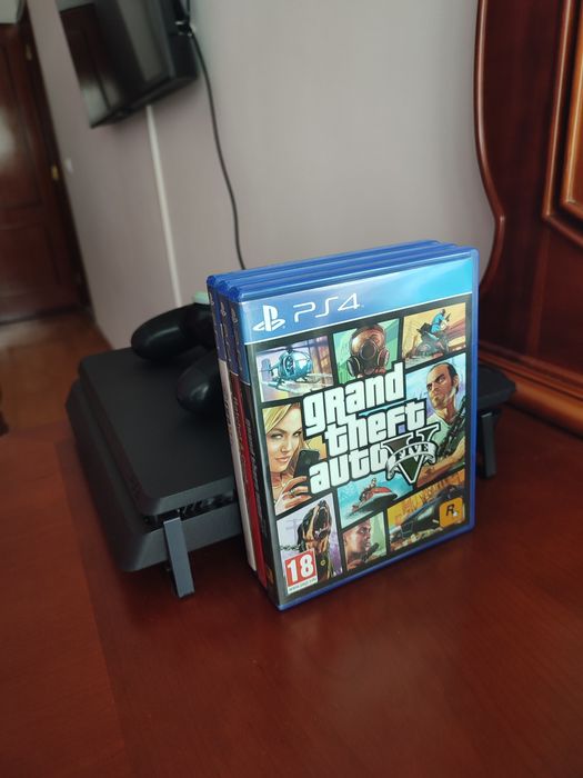 Consola ps4 slim - 1 Tb-firmware 12.02