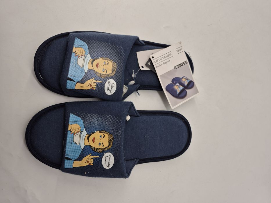 Kapcie damskie nowe 38/39