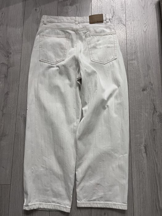 Джинси Pull Bear Білі