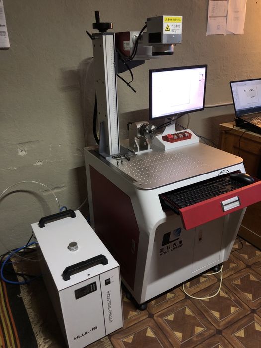 UV лазер DXT 355 nm, 15 Вт (SWORD-355-15) — гравіювання та маркування