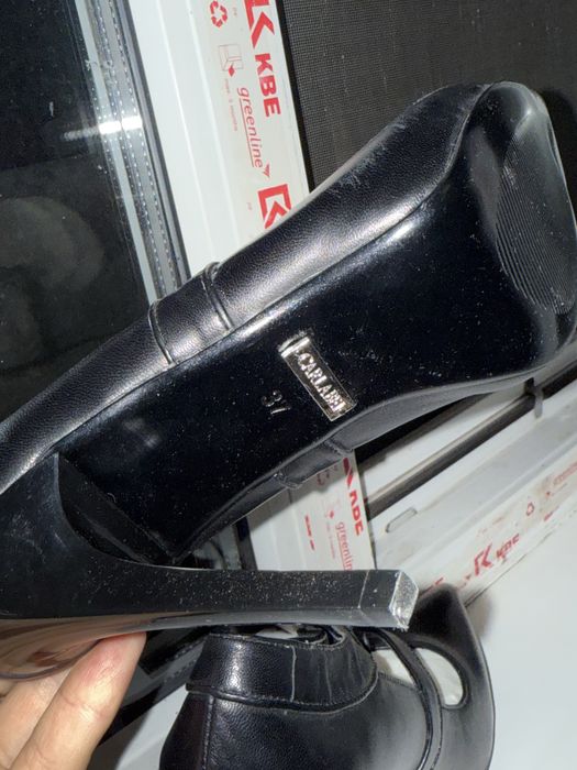 Туфли модельные 37р-р, натуральная кожа