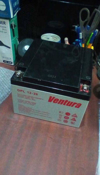 Аккумулятор Ventura GPL 12v 26Ач