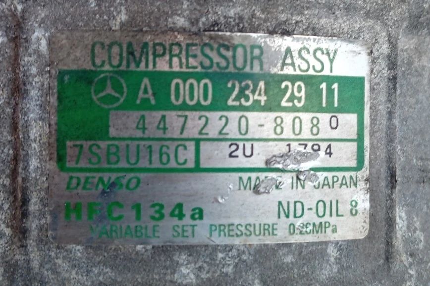 Compressor AC MERCEDES-BENZ Classe C (W202)