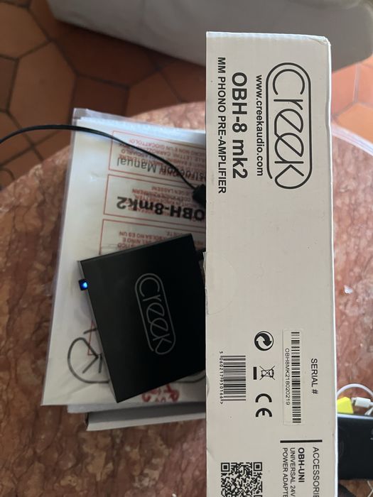 Pré phono Creek 0BH - 8 mk2 como novo