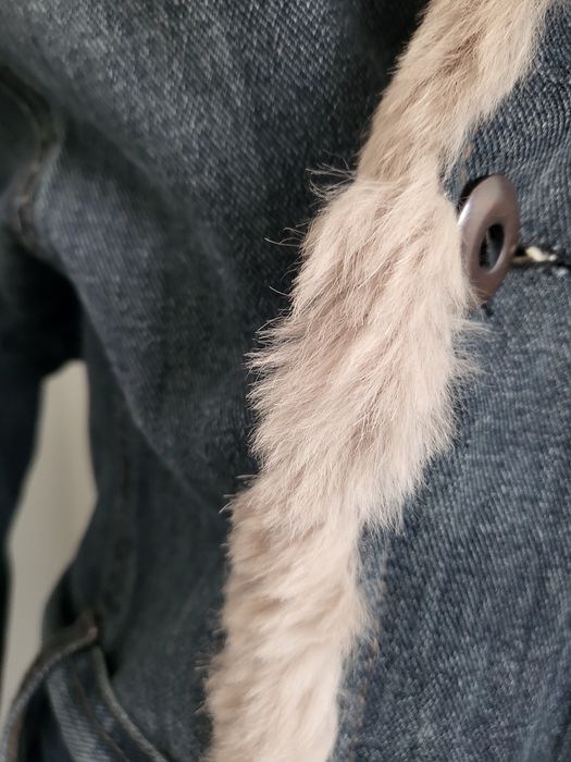 Piękny płaszcz w stylu lat 70