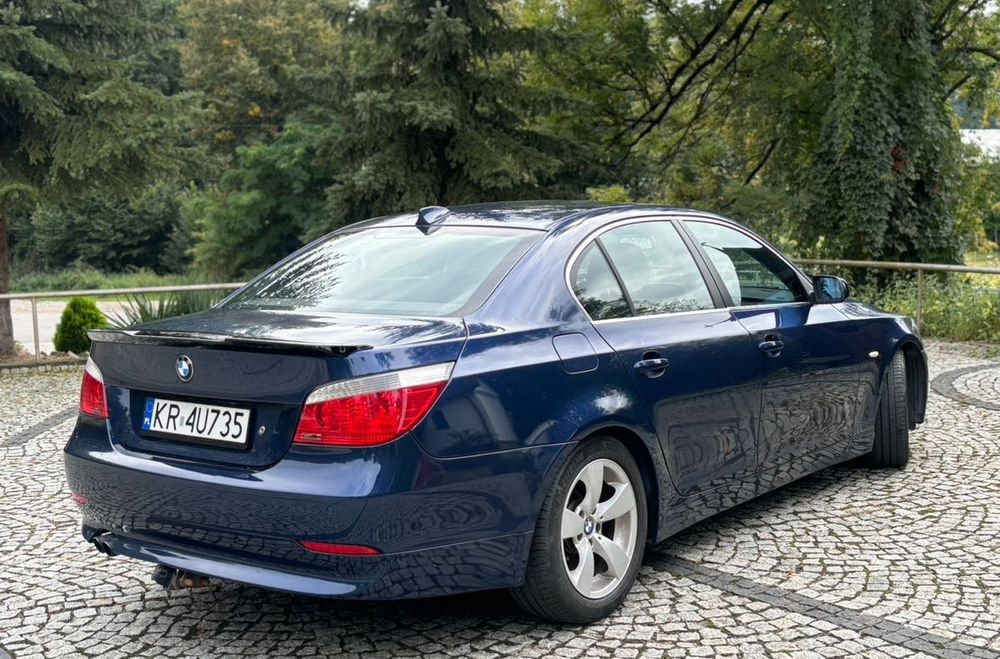 BMW E60-Sedan -2,5 GAZ-klima -hak