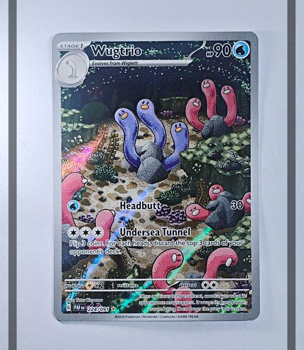 Wugtrio 224/091 PAF Pokemon ENG-NM