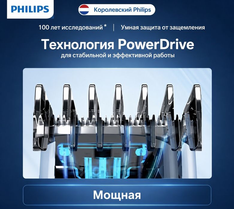 Машинка для стрижки волос PHILIPS( Series 3000). Модель HC3688/15
