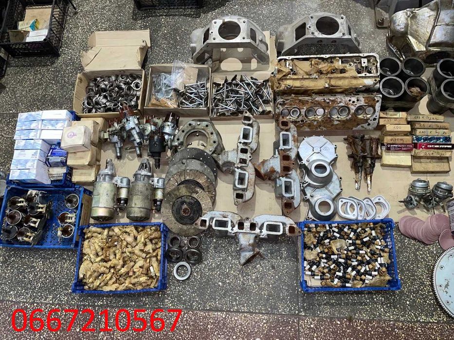 Запчасти двигателя Уаз 452, Уаз 469, Волга, Газ 21, Газ 24, Змз 402