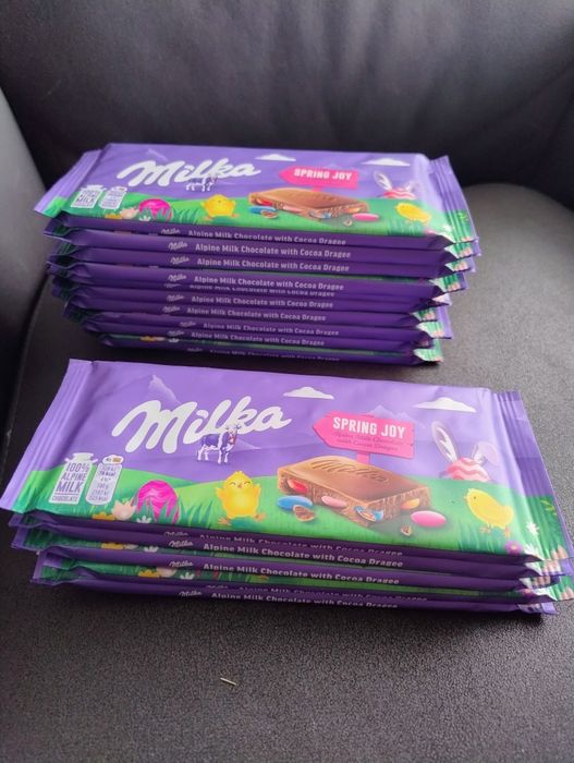 15 sztuk Milka Spring Joy 90g czekolada Milka