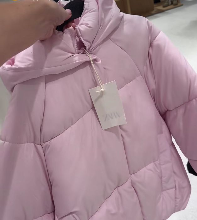 Куртка Zara пуффер курточка zara Оригінал 122 см