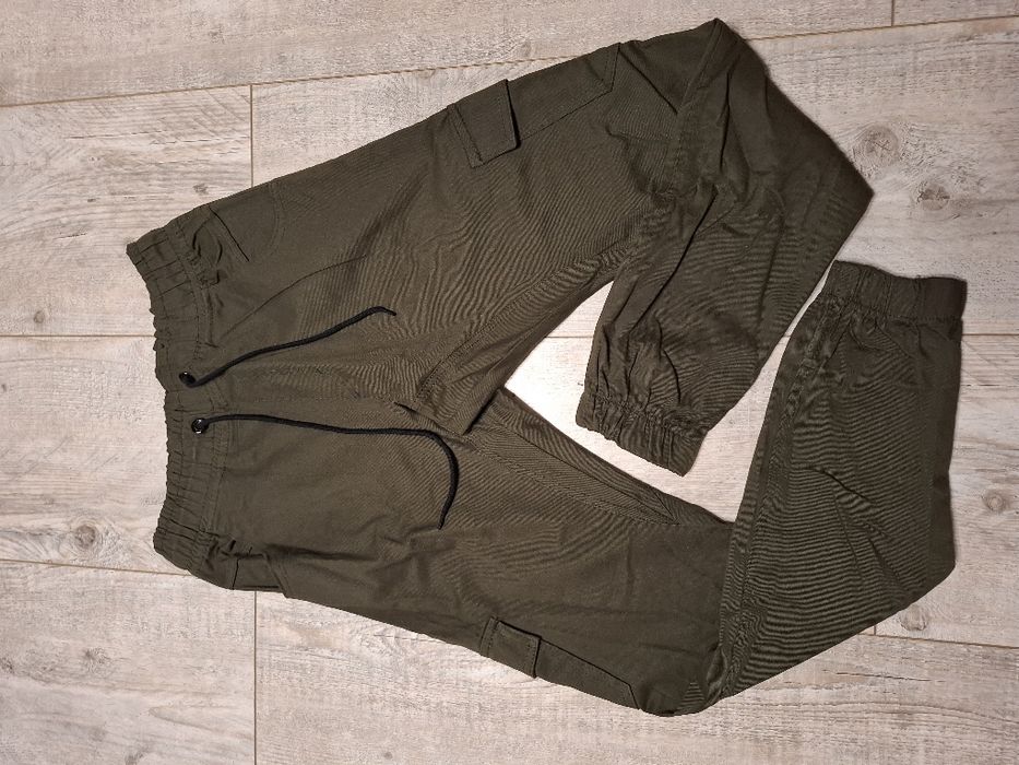 Spodnie męskie L Ombre Joggery cargo bojówki