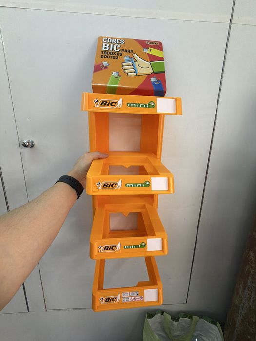 expositor plastico