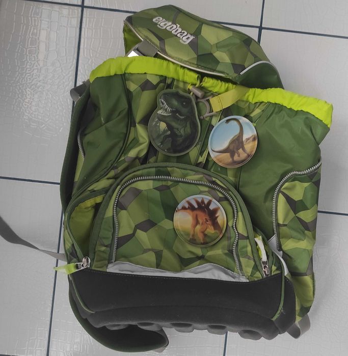 ergobag динозавр рюкзак ортопедичний спортивний шкільний туристичний