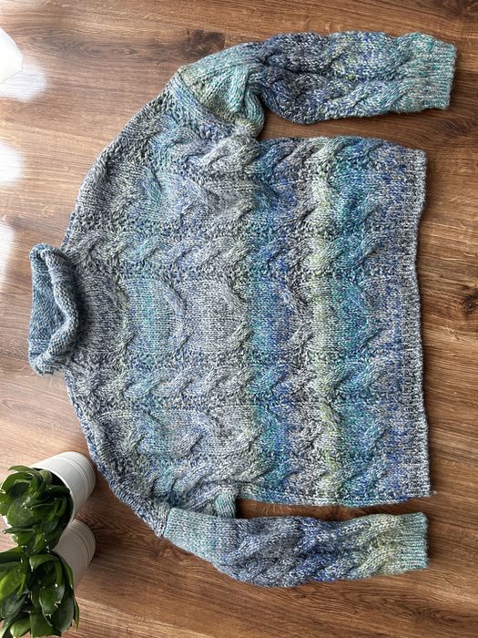 Gruby porzadny damski sweter L oversize