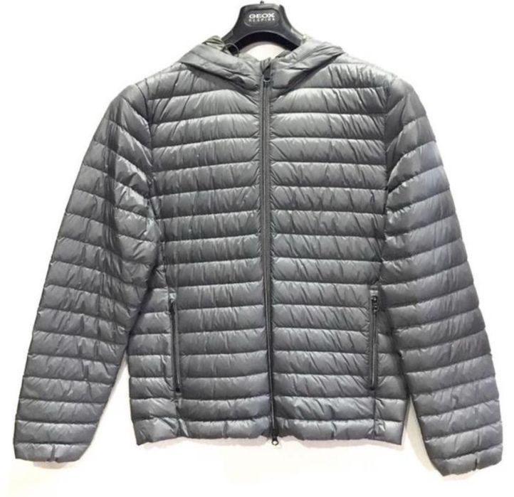 Оригінальний чоловічій пуховик geox. Розмір 48