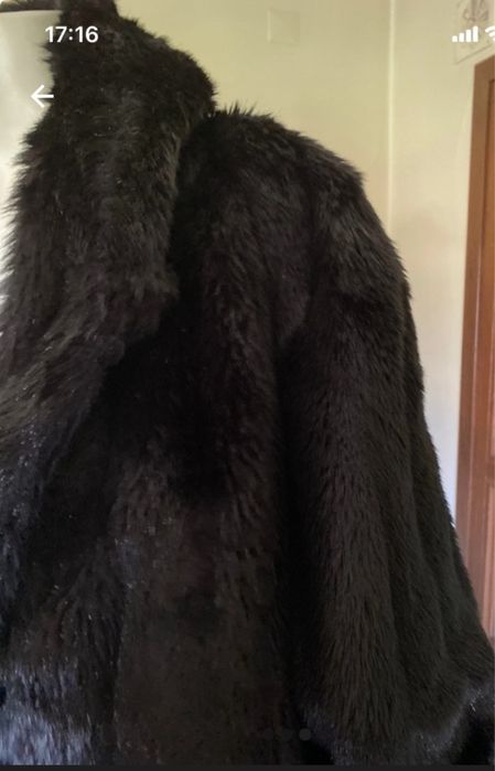 Casaco de peles sintetico T. 40 a 44