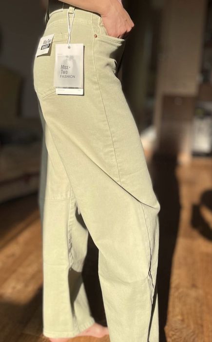 Нові Джинси Baggy | Джинси Баггі кольору Хакі