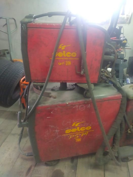 Spawarka MIG/MAG SELCO PSM 708 + podajnik WF 108 | przemysłowa | 400V