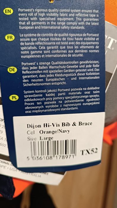 Komplet odzieży roboczej Portwest L,XL