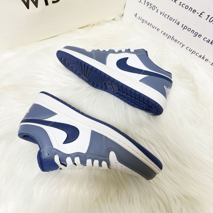 Air Jordan 1 Low Niebieskie