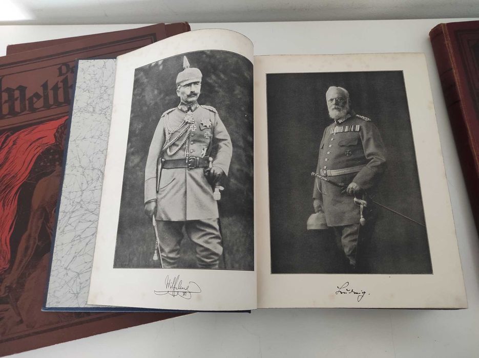 Старинные книги. Иллюстрированная история I й мировой войны.