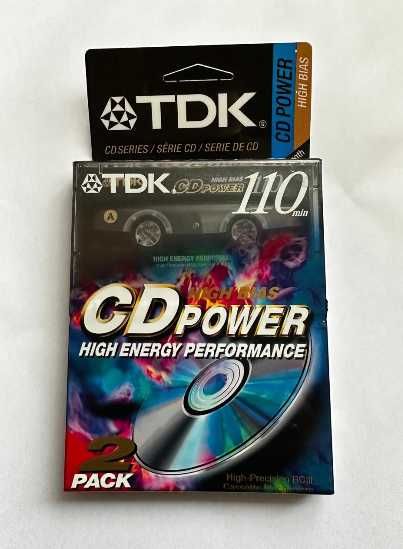 Kasety magnetofonowe TDK CD power 110 2 pack