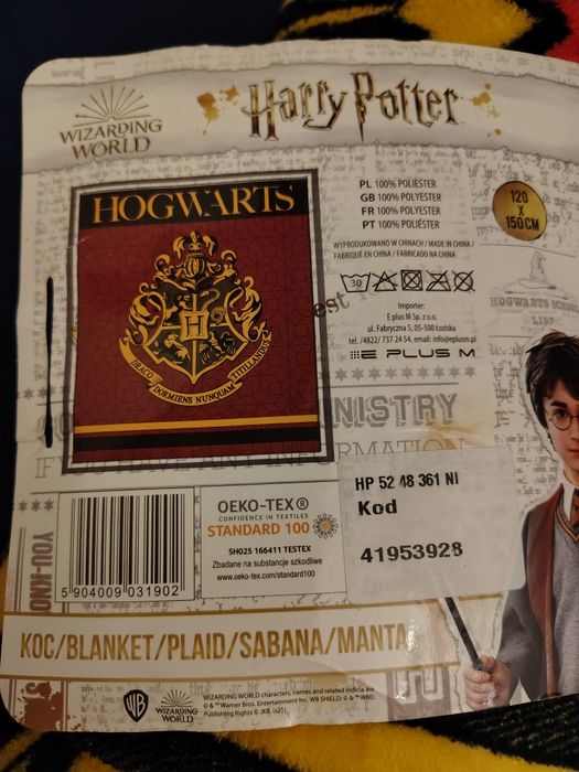 Koc 120 x 150 Harry Potter