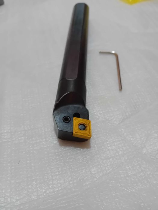 Vendo buril de desbaste interior para torno + 10 pastilhas TNMG