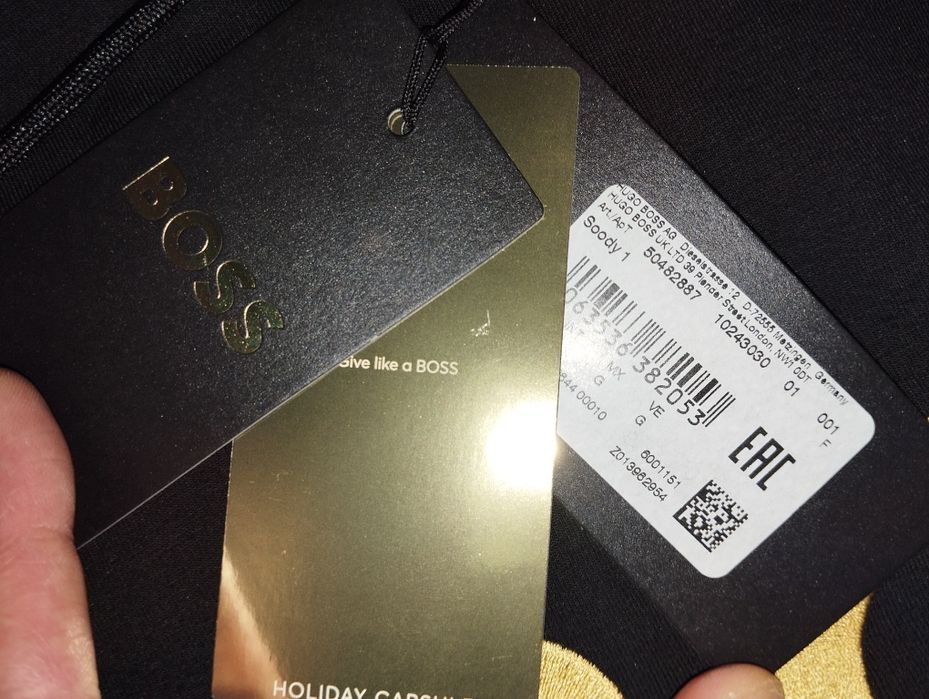 Чоловіча класична Худі Hugo Boss mens black