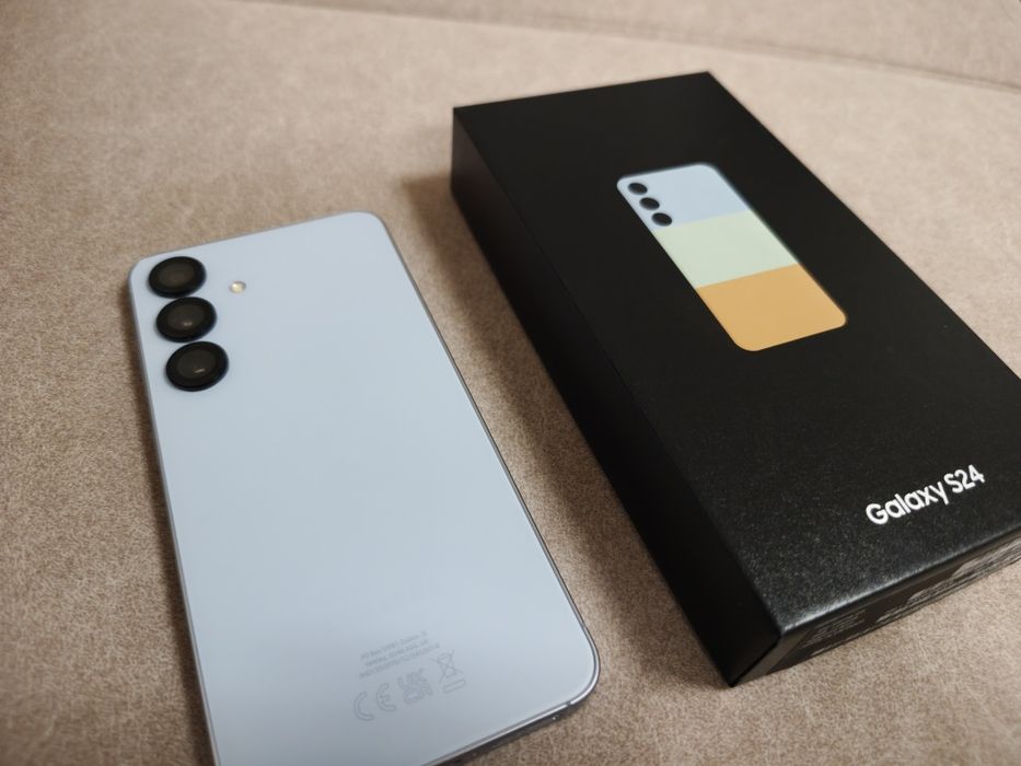 Samsung S24 limitowana wersja - kolor błękitny - wyjątkowy egzemplarz