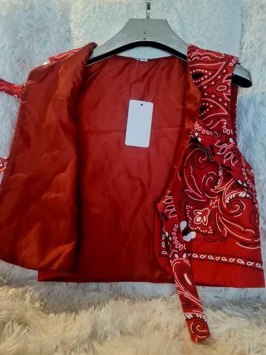 Colete Paisley Tam XS