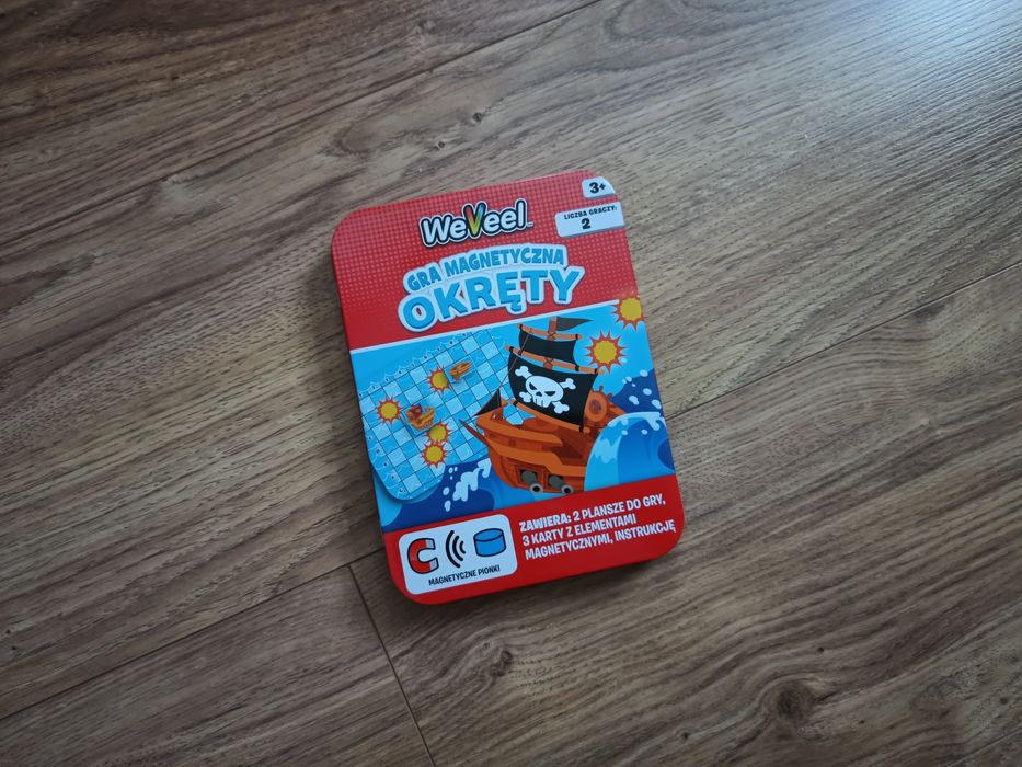 WeVeel Podróżna gra magnetyczna Okręty statki