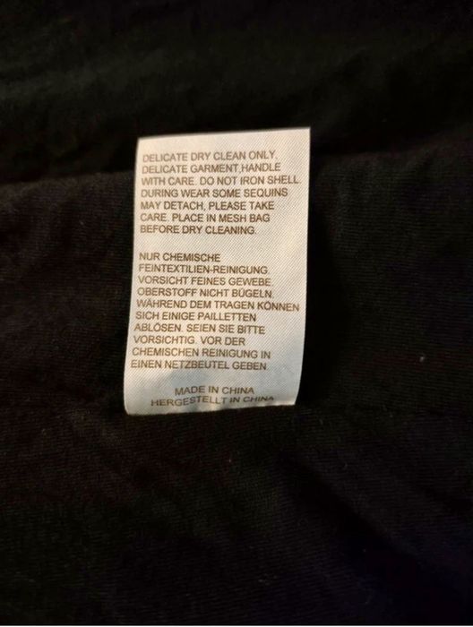 PHASE EIGHT 42 XL Spódnica Cekinowa Stare Złoto Glamour Party