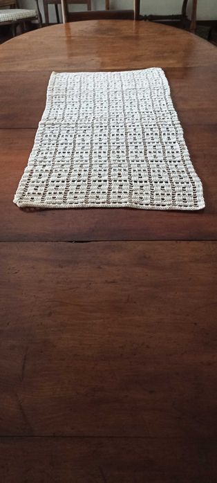 Panos em crochê feitos à mão