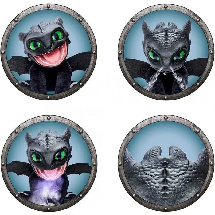 Інтерактивна іграшка Real FX Беззубик HTTYD-1001-01