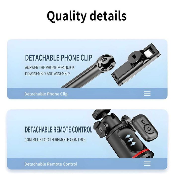 Гнучкий штатив трипод для телефона селфі монопод для айфон PROOVE