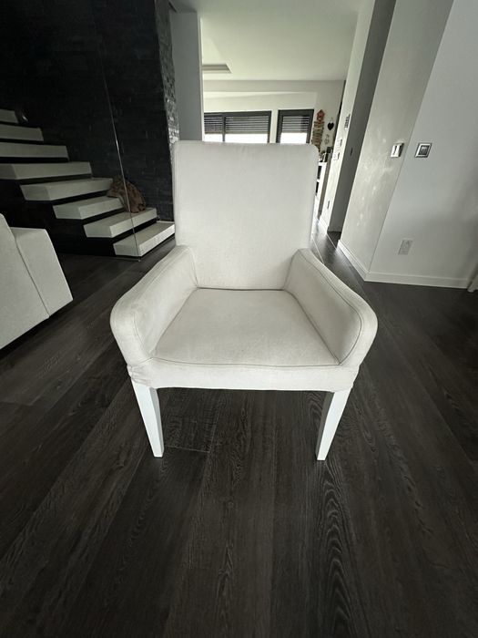 Cadeiras capas removiveis (branco areia)