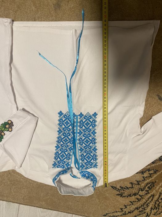 Вишивка для хлопчика на короткий рукав та довгий на 6-8 років