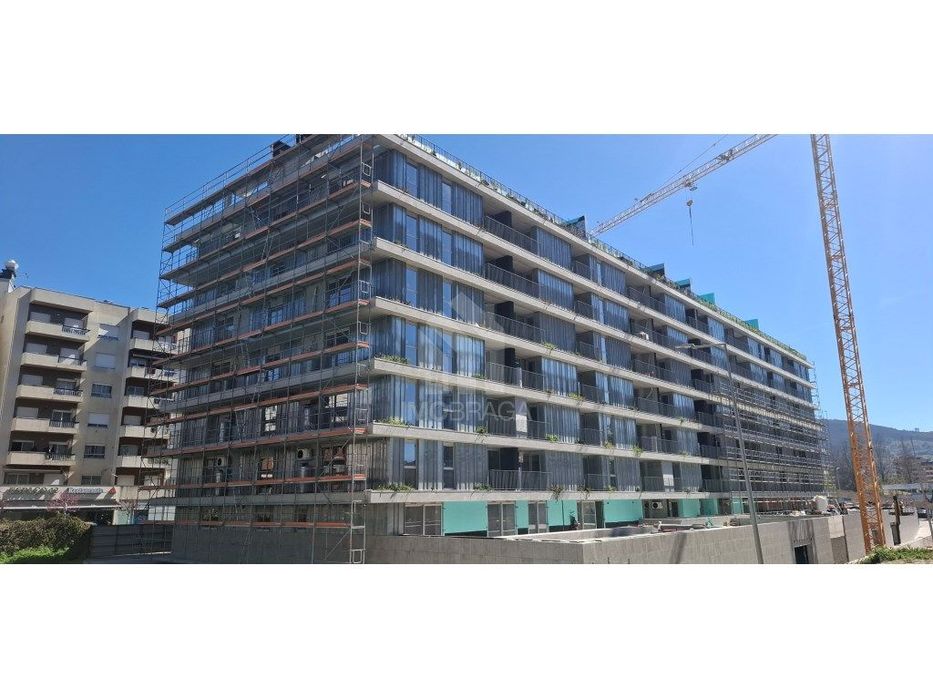 Fantástico Apartamento T0 Novo em São Vítor, Braga - Conclusão 1º S...