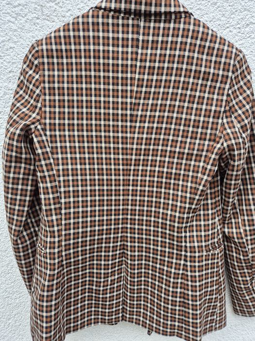 Marynarka w kratkę Bershka XS/34