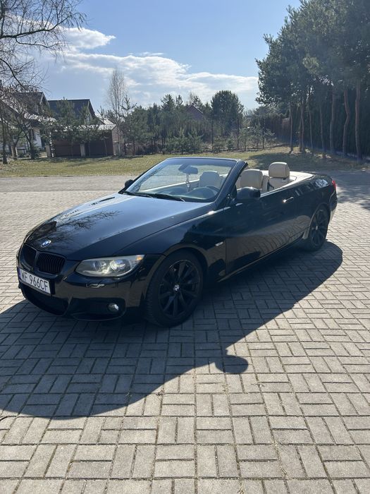 BMW E93 kabriolet cabrio mpakiet 2011 rok czarna