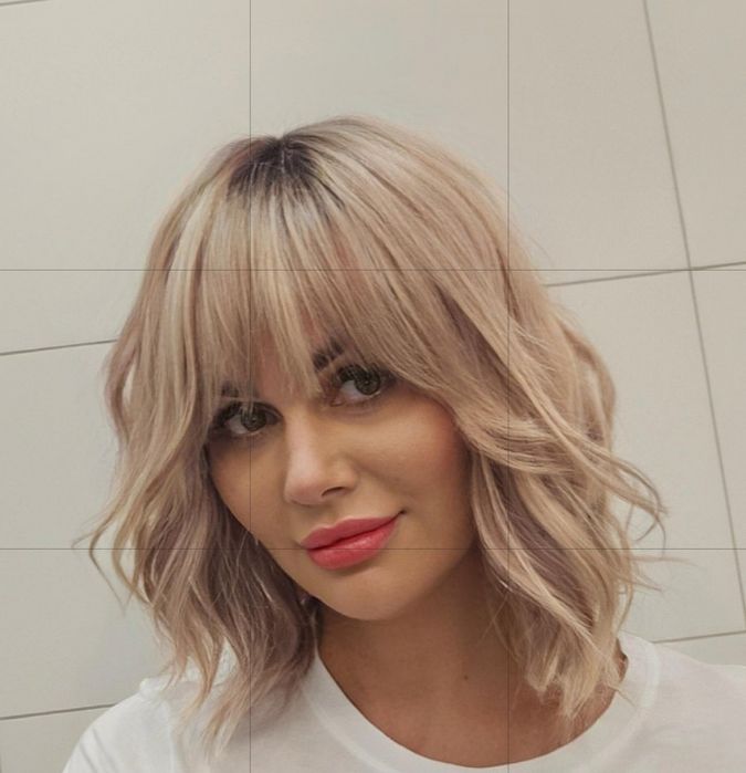 Peruka balejaż włos naturalny