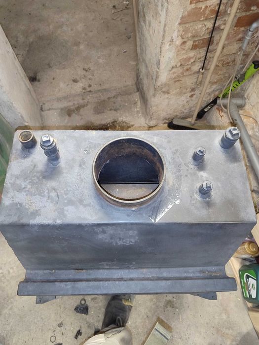 Kominek z płaszczem wodnym