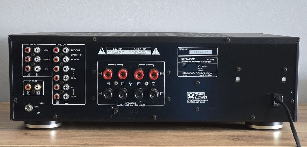 Kenwood KA-7010 Wzmacniacz Stereo / Dual Mono / Sanken / Elna For Audio
